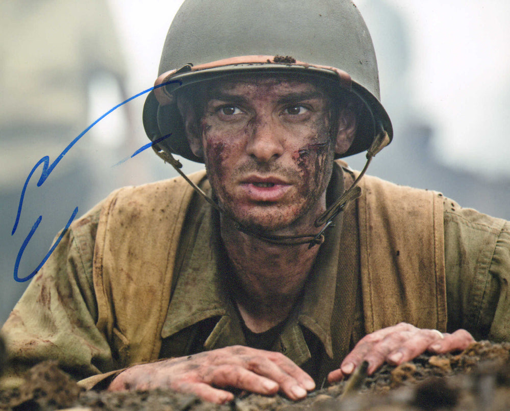 Andrew Garfield as Desmond T. Doss in Hacksaw Ridge Signed 8x10 Photo