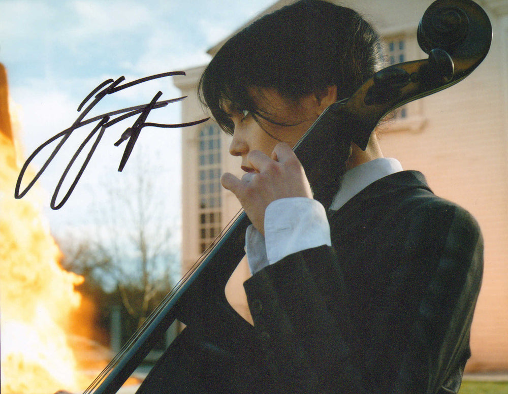 Jenna Ortega as Wednesday in Wednesday Signed 8x10 Photo