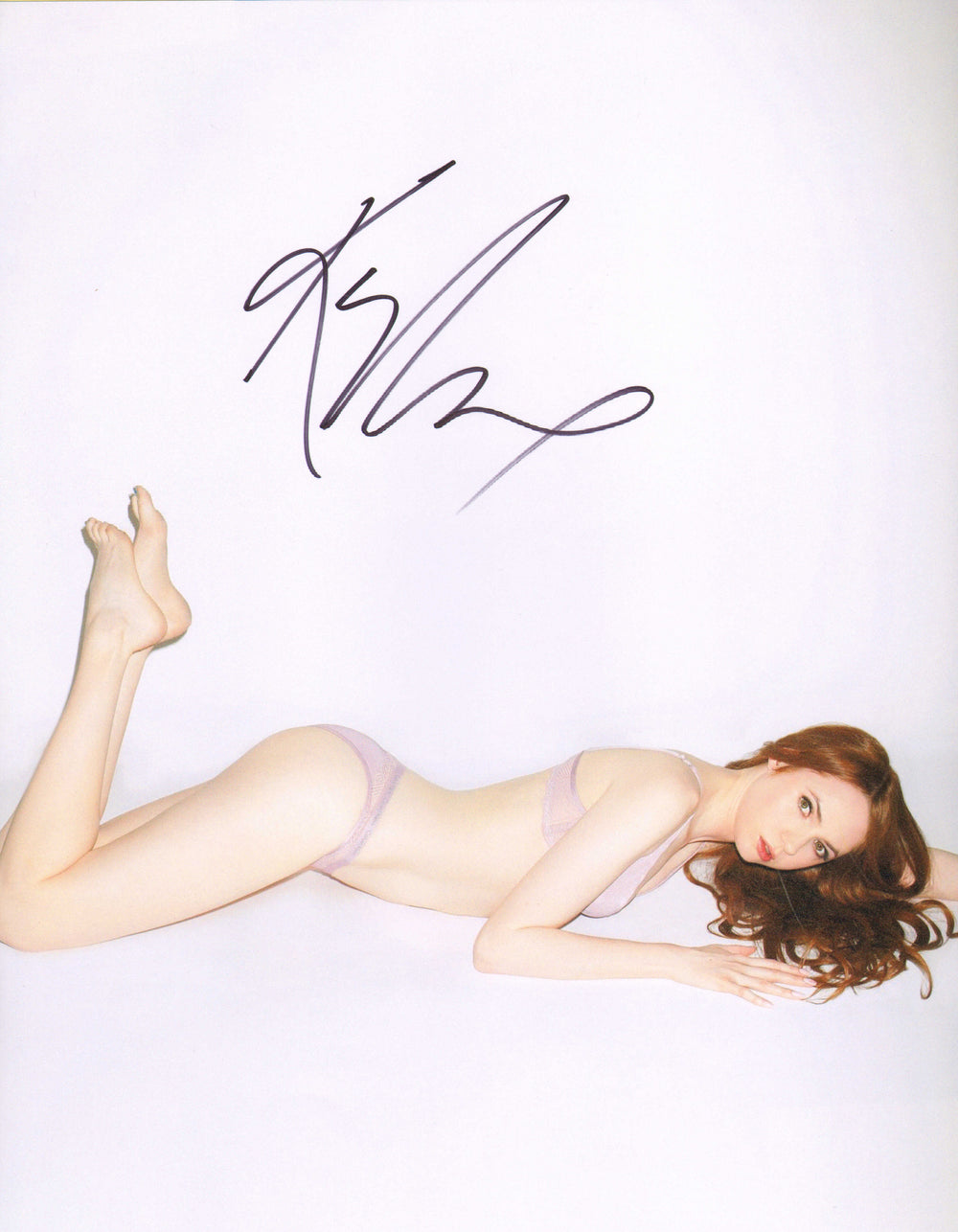 Karen Gillan from Guardians of the Galaxy, Doctor Who, Jumanji, & Oculus Sexy Signed 11x14 Photo
