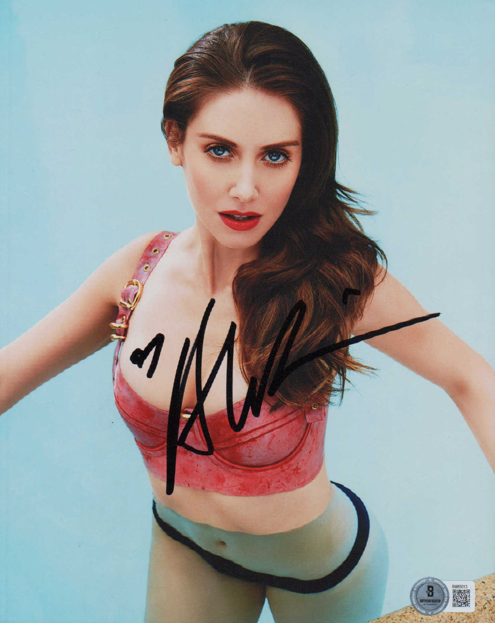 Alison Brie from Mad Men, Community, GLOW, & BoJack Horseman Sexy Signed 8x10 Photo