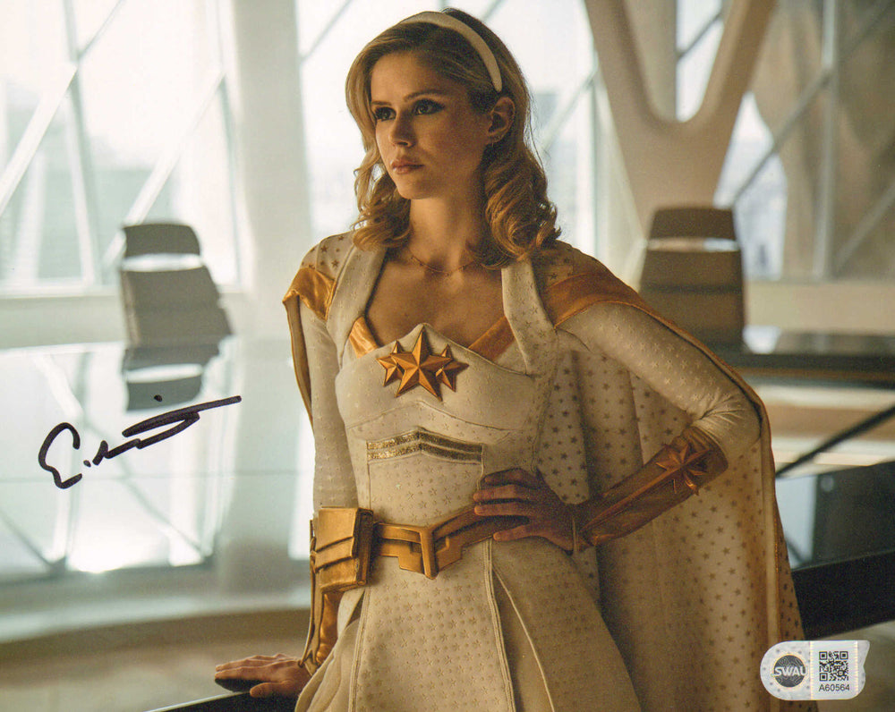 Erin Moriarty as Starlight in The Boys (SWAU) Signed 8x10 Photo