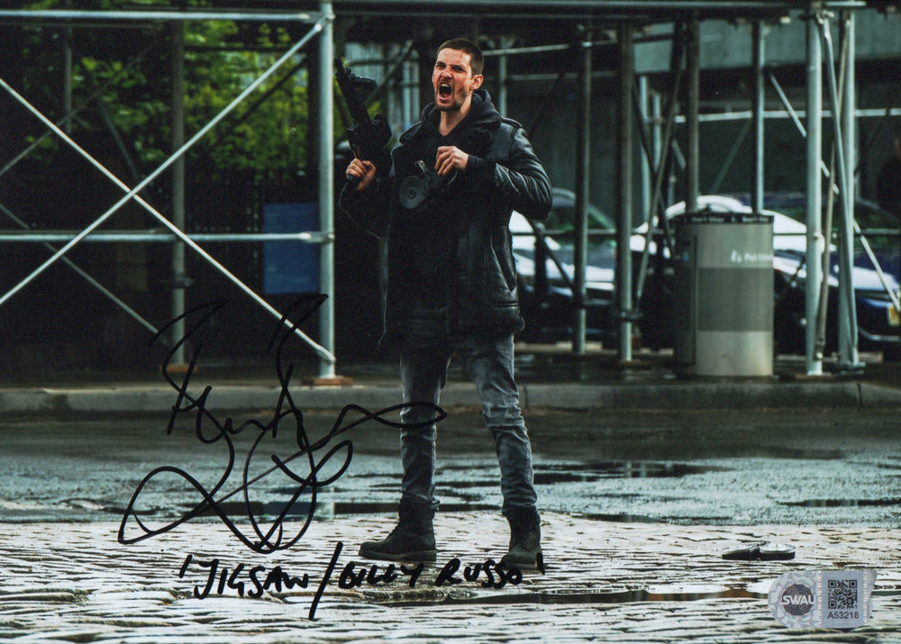 Ben Barnes as Jigsaw / Billy Russo in Punisher (SWAU) Signed 8x10 Photo