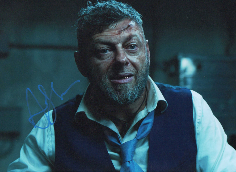 Andy Serkis as Ulysses Klaue in Black Panther Signed 8x10 Photo