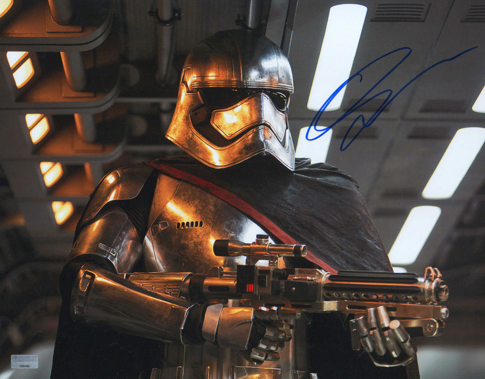 Gwendoline Christie as Captain Phasma in Star Wars: The Force Awakens Signed 11x14 Photo