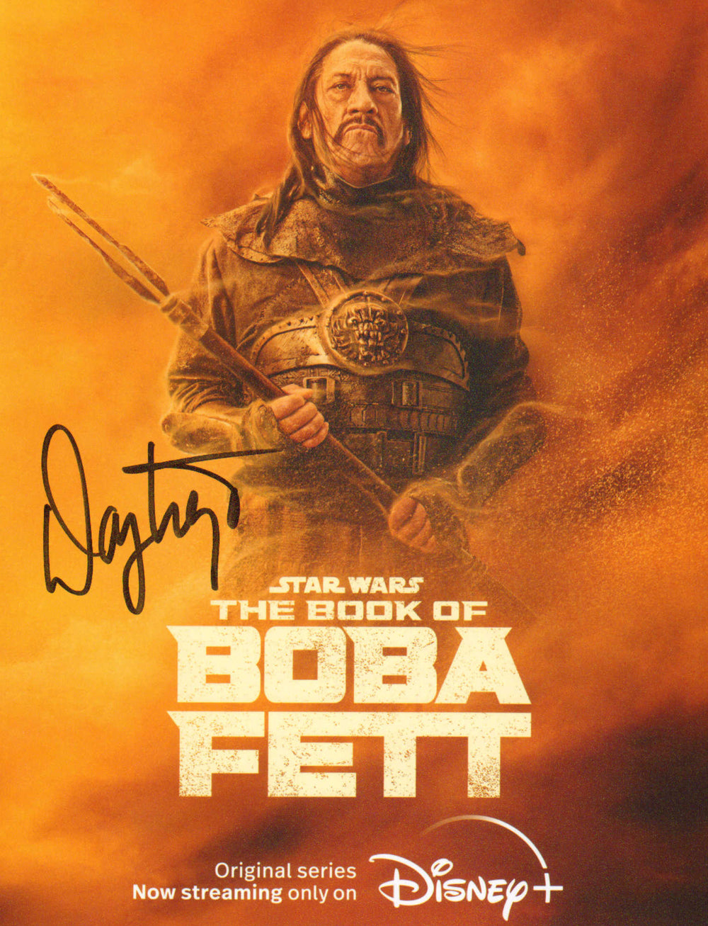 Danny Trejo as Raccon Keeper in Star Wars: The Book Of Boba Fett Signed 8x10 Photo