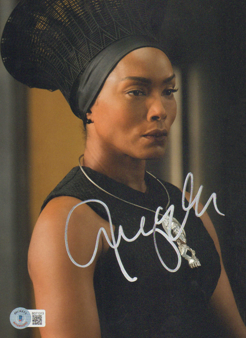 Angela Bassett as Ramonda in Black Panther: Wakanda Forever (Beckett) Signed 8x10 Photo