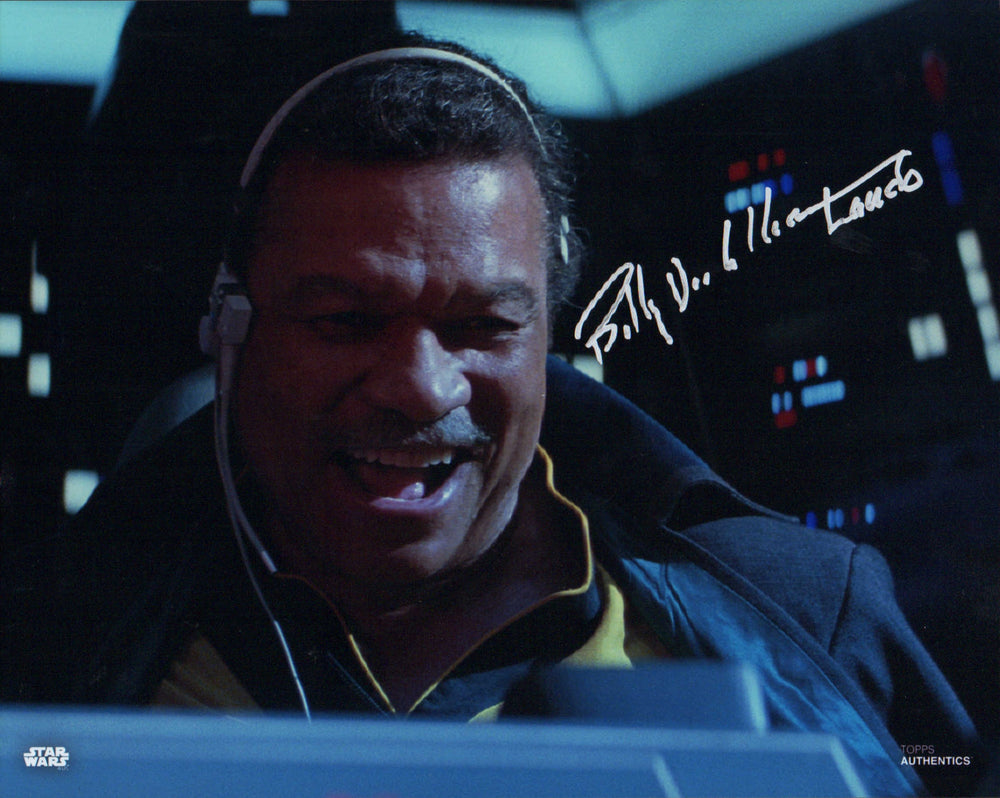 Billy Dee WIlliams as Lando Calrissian in Star Wars: Rise of Skywalker (Cool Waters) Signed 8x10 Photo