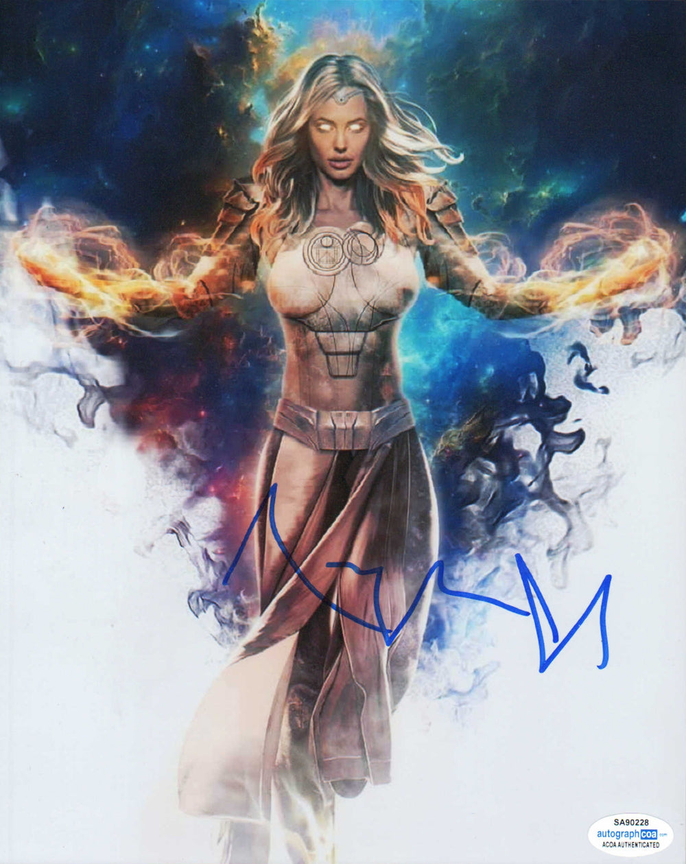 Angelina Jolie as Thena in The Eternals (ACOA) Signed 8x10 Photo