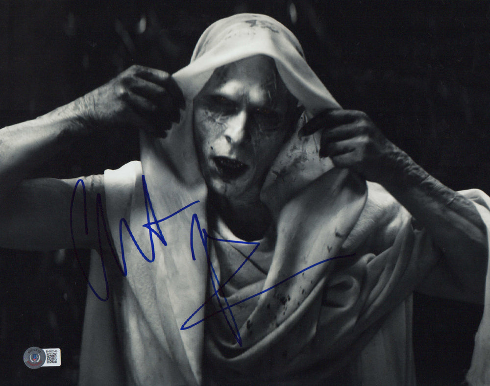Christian Bale as Gorr the God Butcher in Thor Love and Thunder (Beckett) Signed 11x14 Photo
