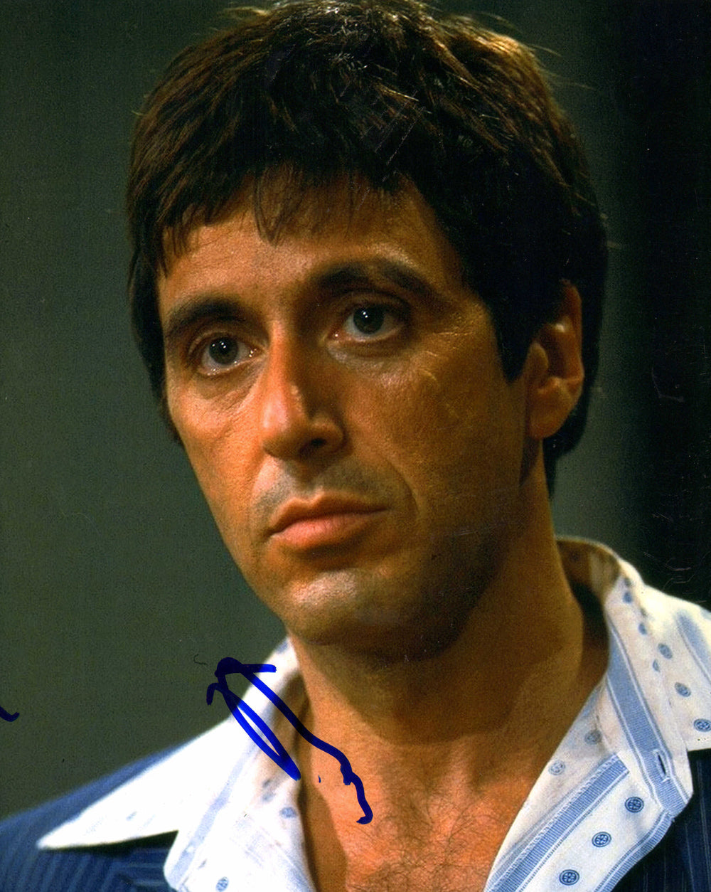Al Pacino as Tony Montana in Scarface (K9) Signed 8x10 Photo