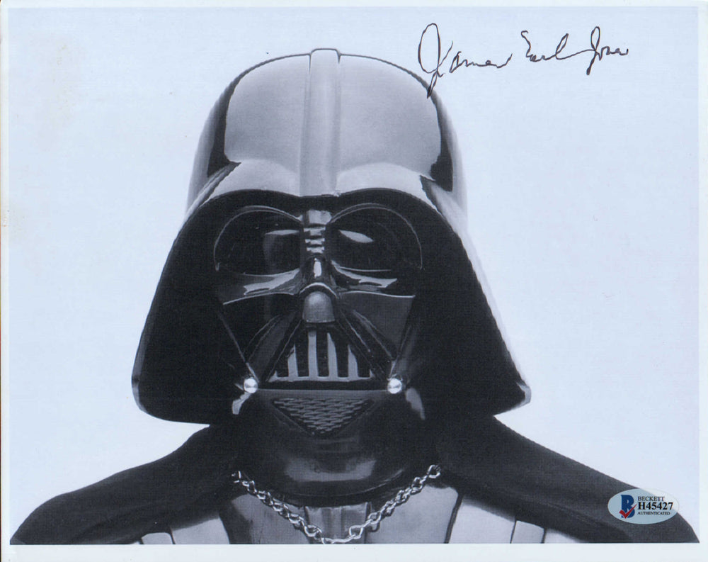 James Earl Jones as Darth Vader in Star Wars (Beckett) Signed 8x10 Photo