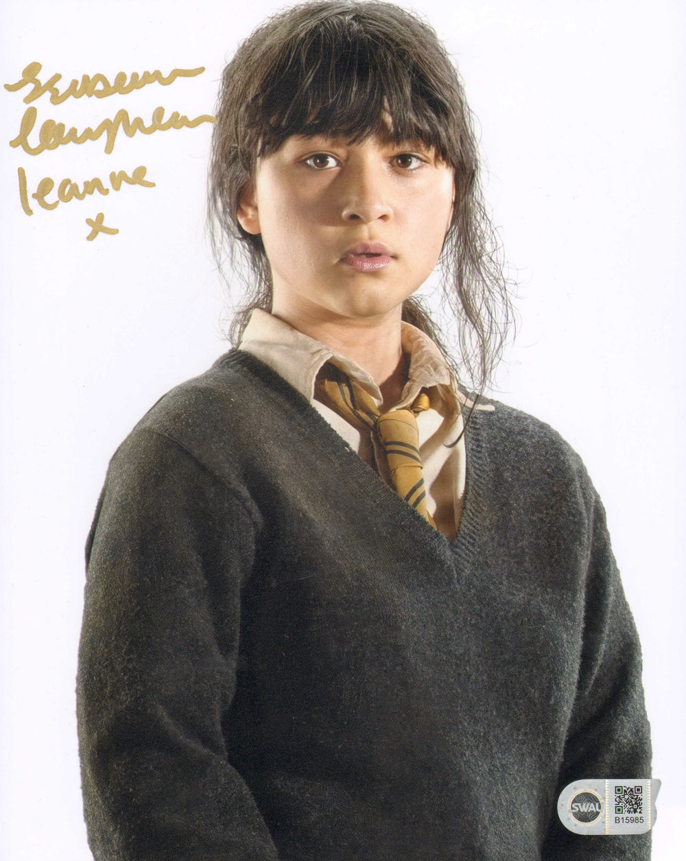 Isabella Laughland as Leanne in Harry Potter and the Half-Blood Prince (SWAU) Signed 8x10 Photo with Character Name