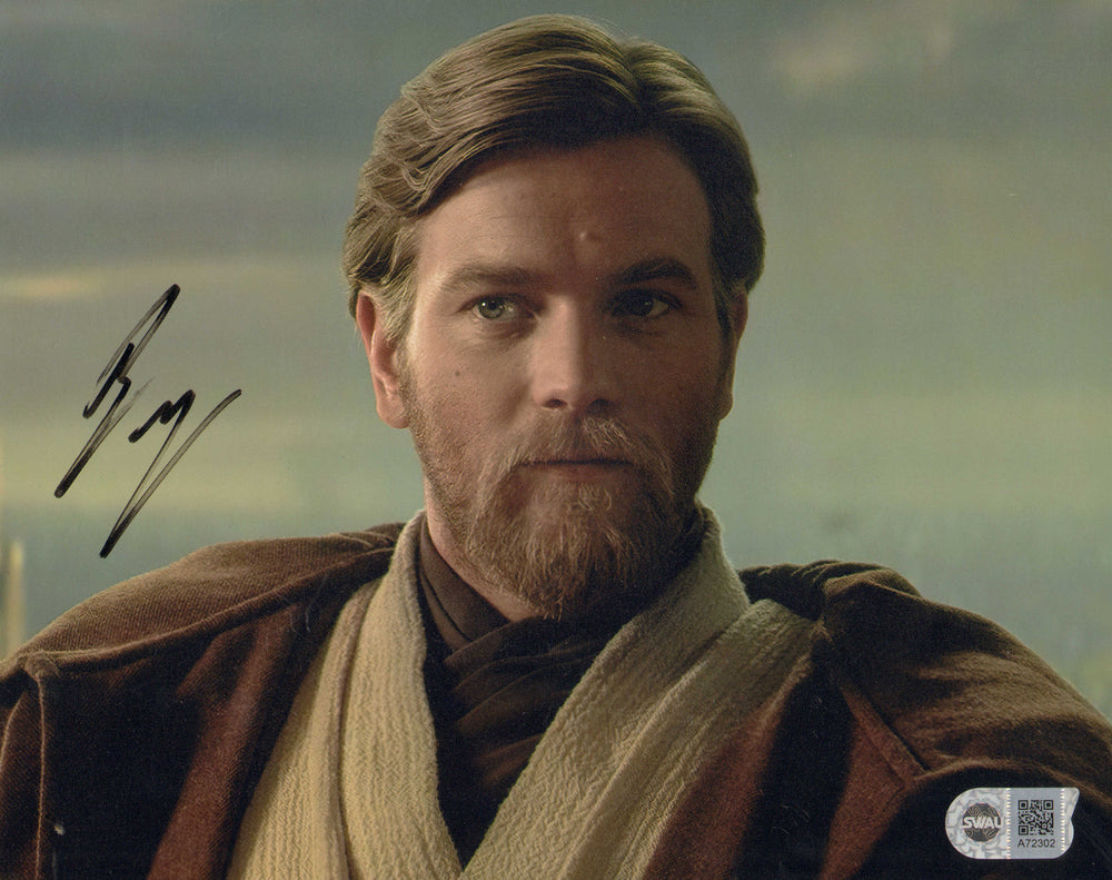 Ewan McGregor as Obi-Wan Kenobi in Star Wars Episode III: Revenge of the Sith (SWAU) Signed 8x10 Photo