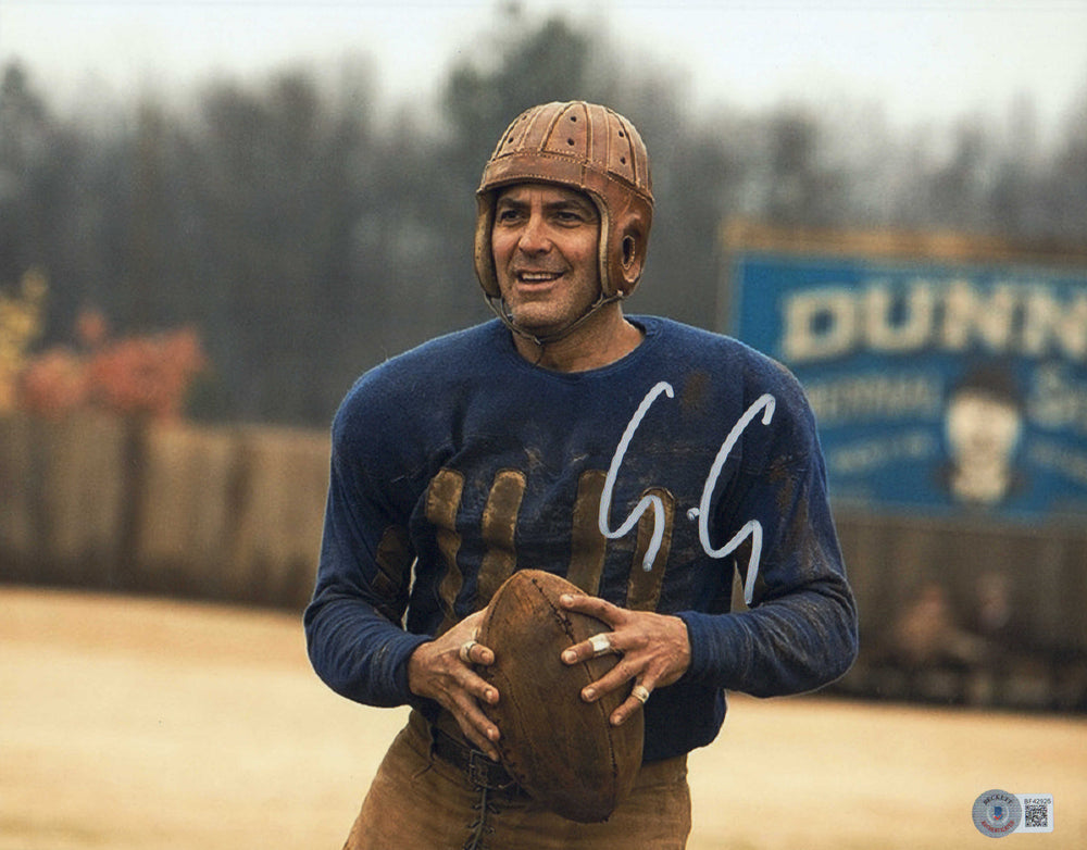George Clooney as Jimmy Dodge Connelly in Leatherheads Signed 11x14 Photo