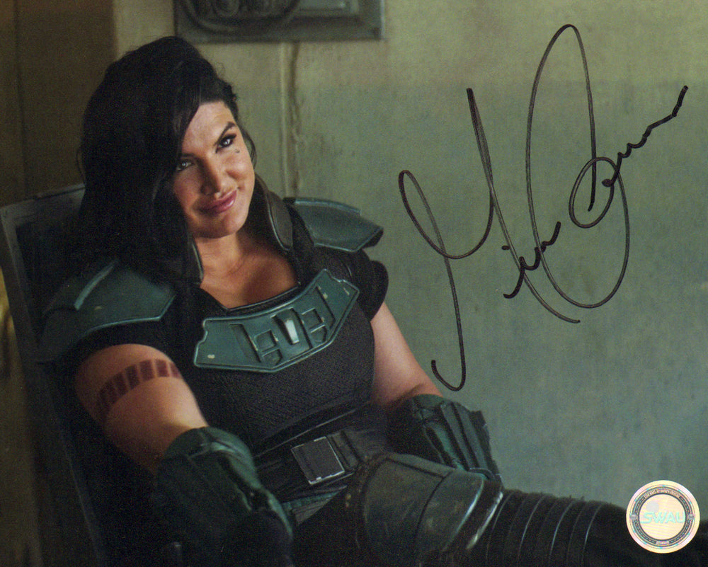 Gina Carano as Cara Dune in Star Wars: The Mandalorian (SWAU) Signed 8x10 Photo
