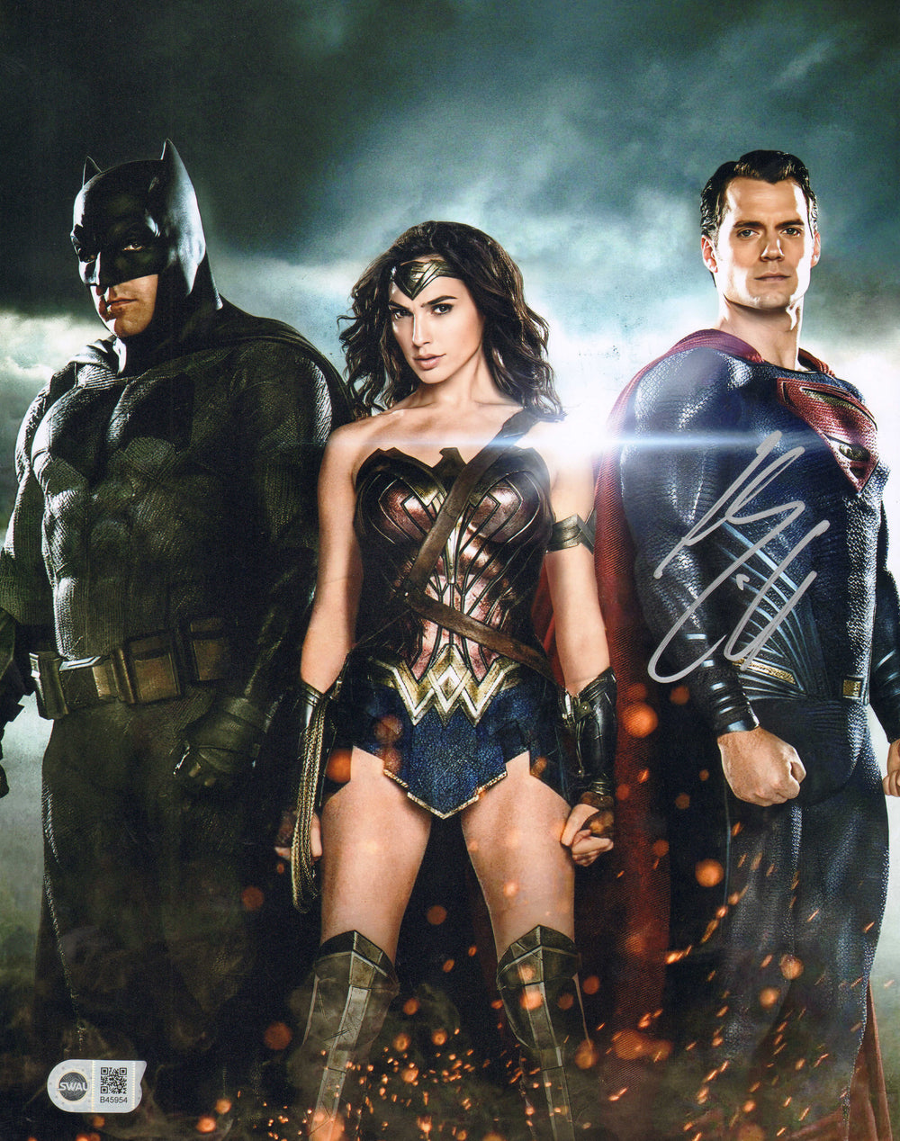 Henry Cavill as Superman in Justice League (SWAU) Signed 11x14 Photo