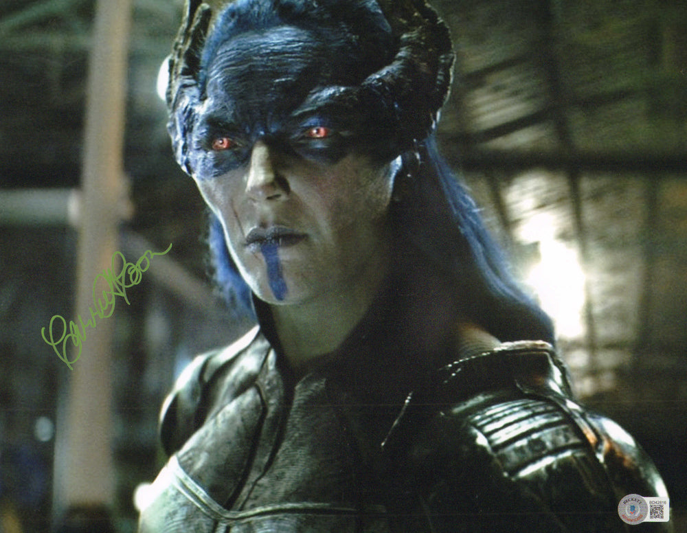 Carrie Coon as Proxima Midnight in Avengers: Infinity War (Beckett) Signed 11x14 Photo