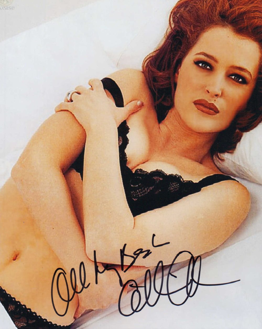 Gillian Anderson Dana Scully in The X-Files Sexy Signed 8x10 Photo