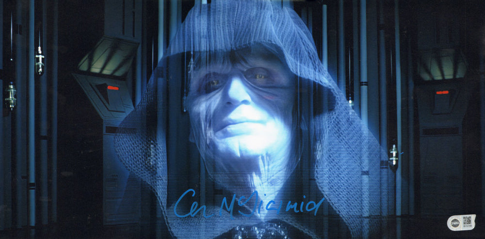 Ian McDiarmid as Emperor Palpatine in Star Wars: The Empire Strikes Back (SWAU) Signed 10x20 Photo