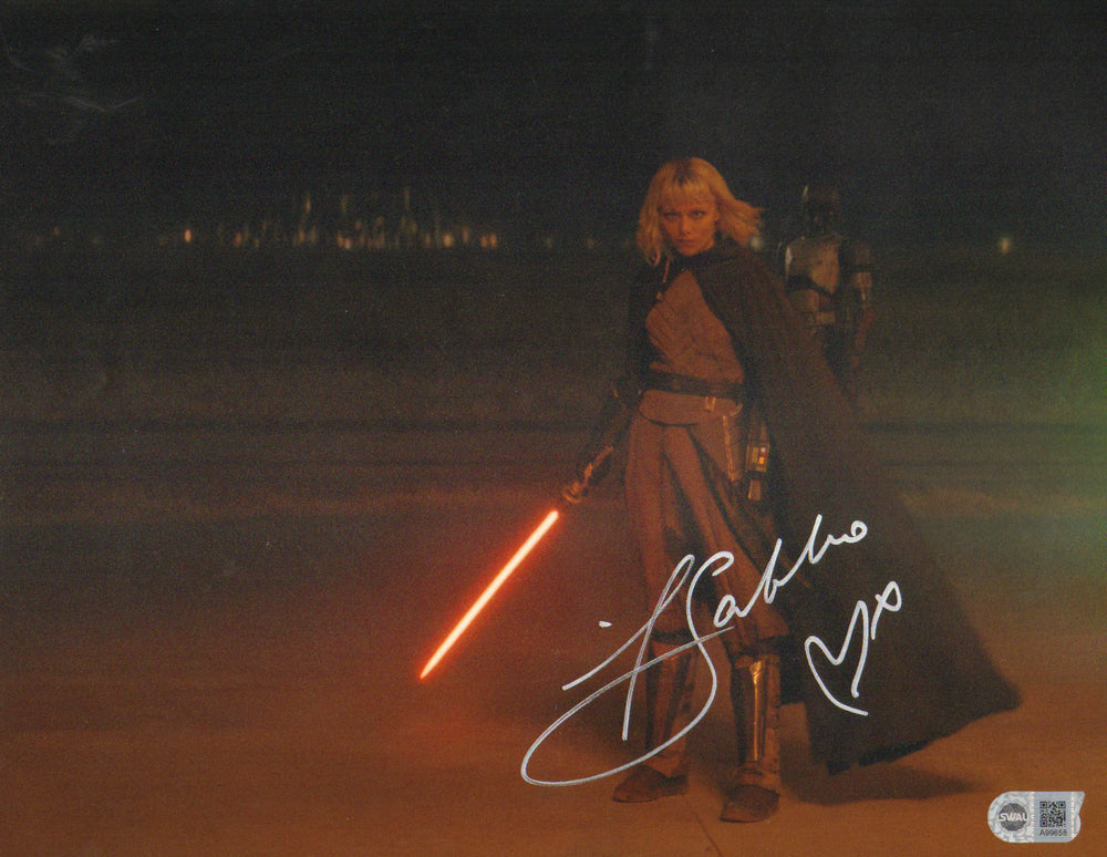 Ivanna Sakhno as Shin Hati in Star Wars: Ahsoka (SWAU) Signed 11x14 Photo