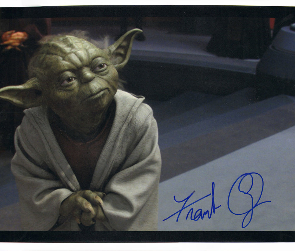 Frank Oz as Yoda in Star Wars Episode II: Attack of the Clones Signed 12x14 Photo