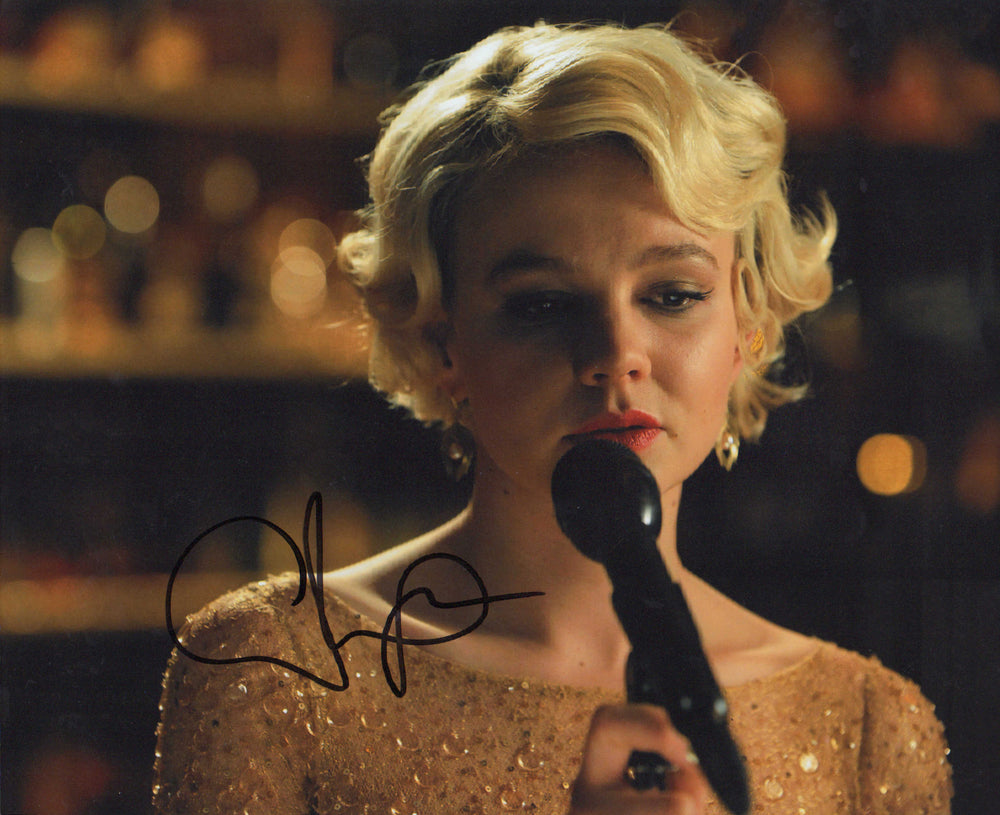 Carey Mulligan as Sissy Sullivan in Shame Signed 11x14 Photo