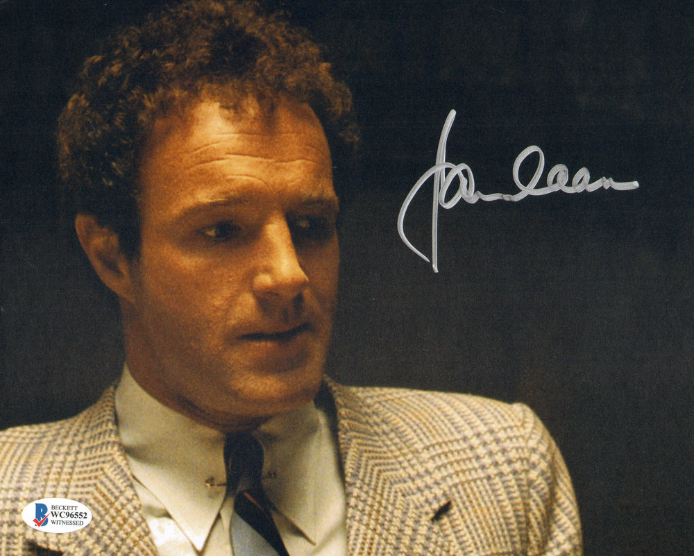 James Caan as Sonny Corleone from The Godfather (Beckett) Signed 8x10 Photo