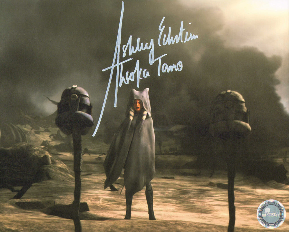 Ashley Eckstein as Ahsoka Tano in Star Wars: The Clone Wars (SWAU) Signed 8x10 Photo with Character Name