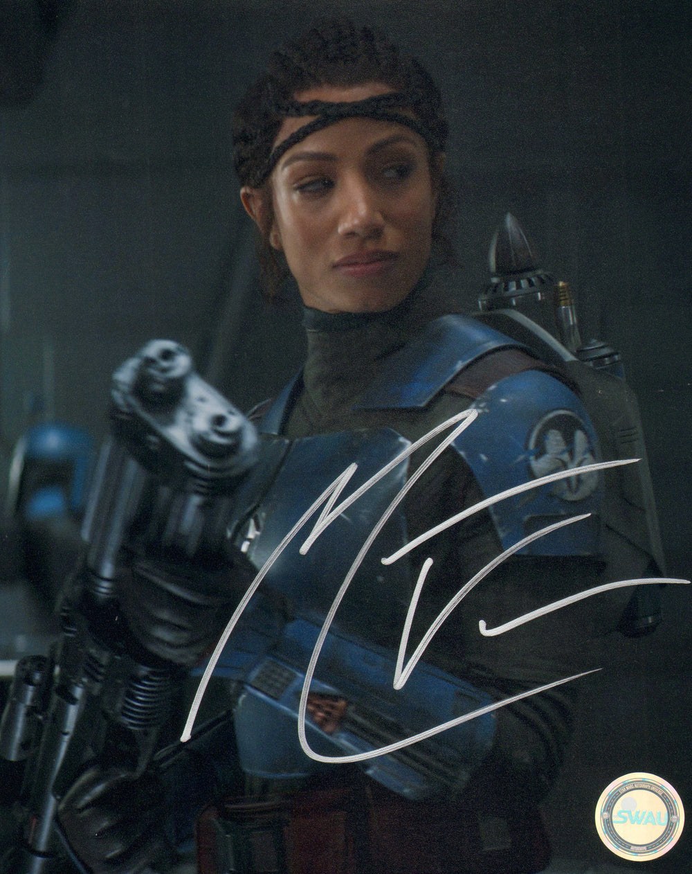 Mercedes Varnado as Koska Reeves in Star Wars: The Mandalorian (SWAU) Signed 8x10 Photo