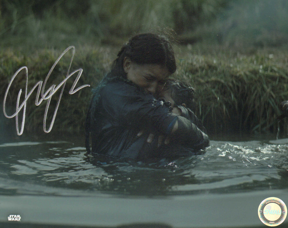 Julia Jones as Omera in Star Wars: The Mandalorian (SWAU) Signed 8x10 Photo