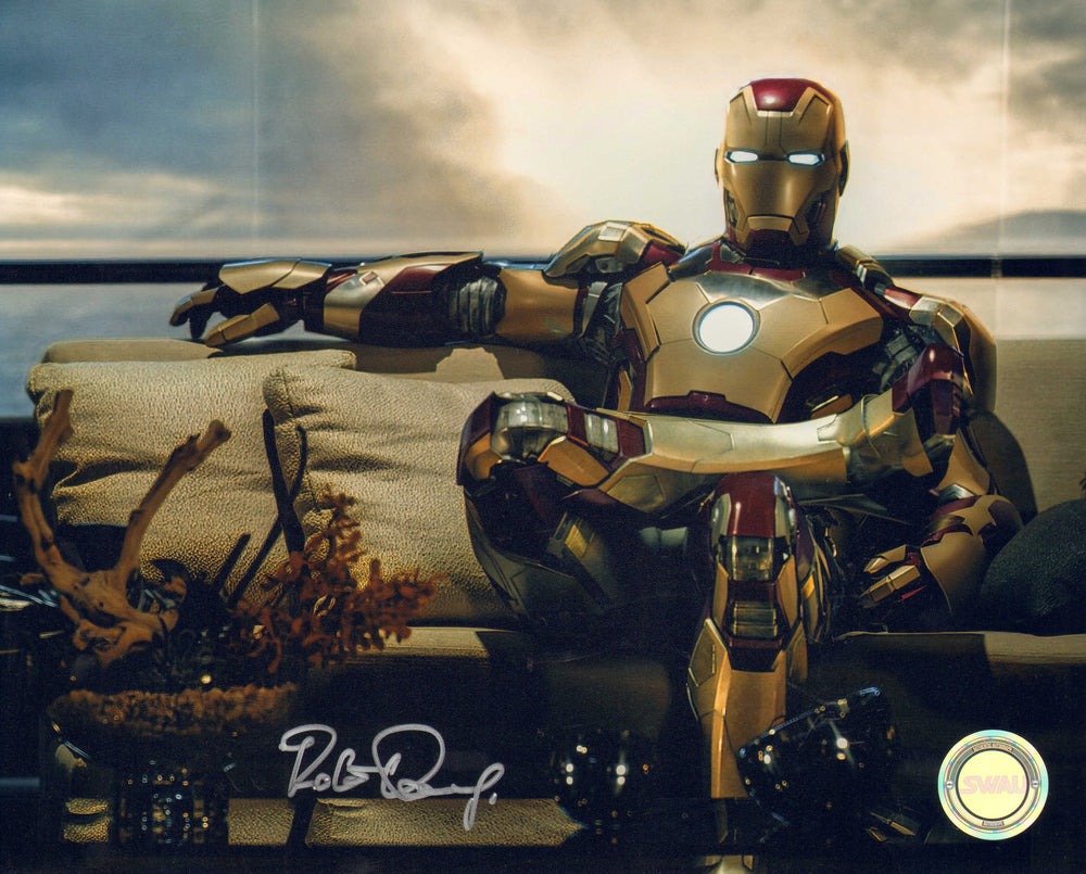 Robert Downey Jr. as Tony Stark / Iron Man in Iron Man 3 (SWAU) Signed 8x10 Photo