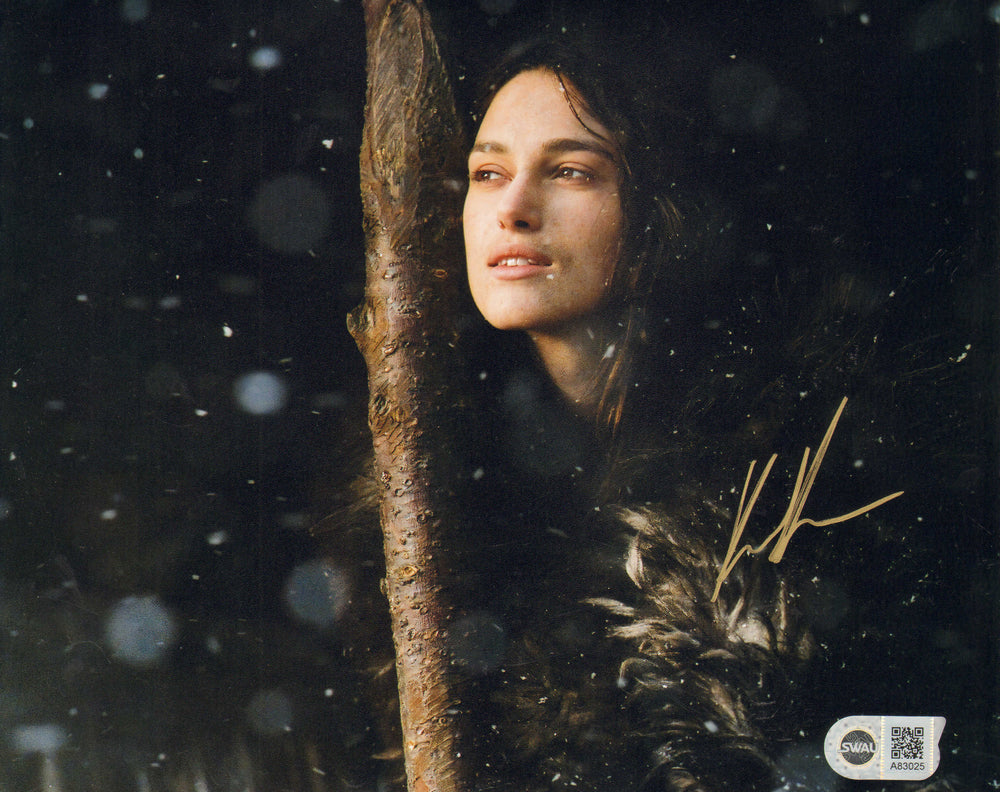 Keira Knightley as Guinevere in King Arthur (SWAU) Signed 8x10 Photo