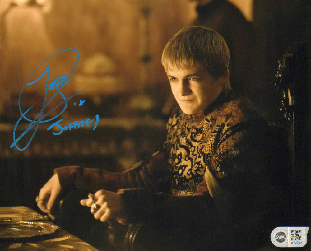 Jack Gleeson as Joffrey Baratheon in Game of Thrones (SWAU) Signed 8x10 Photo with Character Name