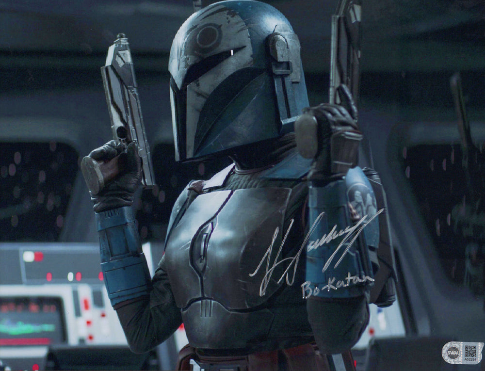 Katee Sackhoff as Bo-Katan in Star Wars: The Mandalorian (SWAU) Signed 11x14 Photo with Character Name