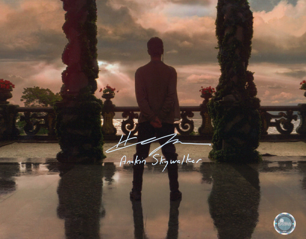 Hayden Christensen as Anakin Skywalker in Star Wars Episode II: Attack of the Clones (SWAU) Signed 11x14 Photo with Character Name