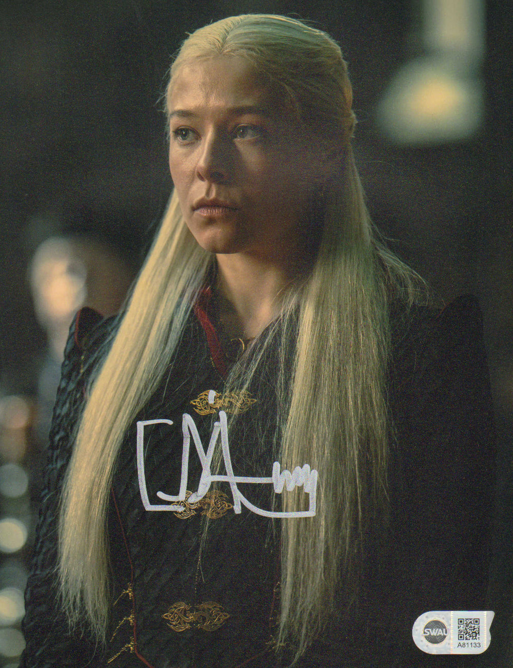 Emma D'Arcy as Rhaenyra Targaryen in HBO's House of the Dragon (SWAU) Signed 8x10 Photo