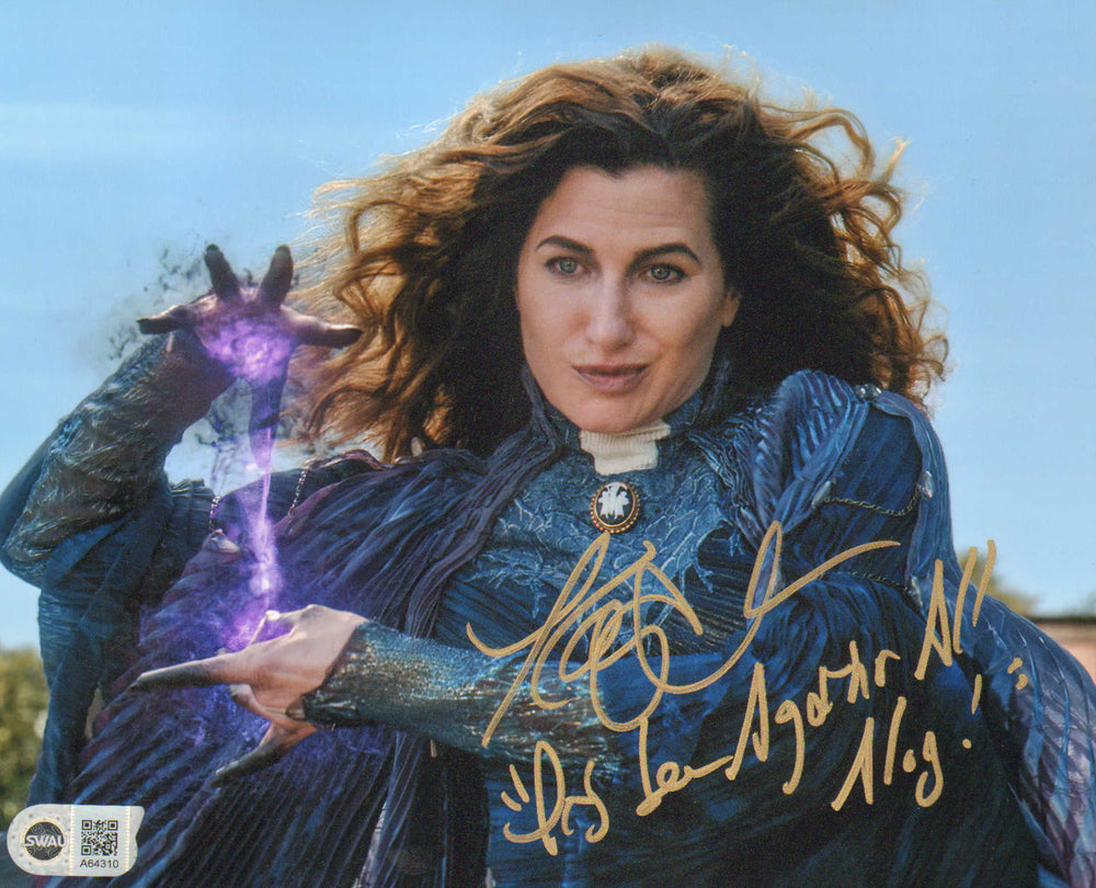 Kathryn Hahn as  Agatha Harkness in WandaVision (SWAU) Signed 8x10 Photo with 