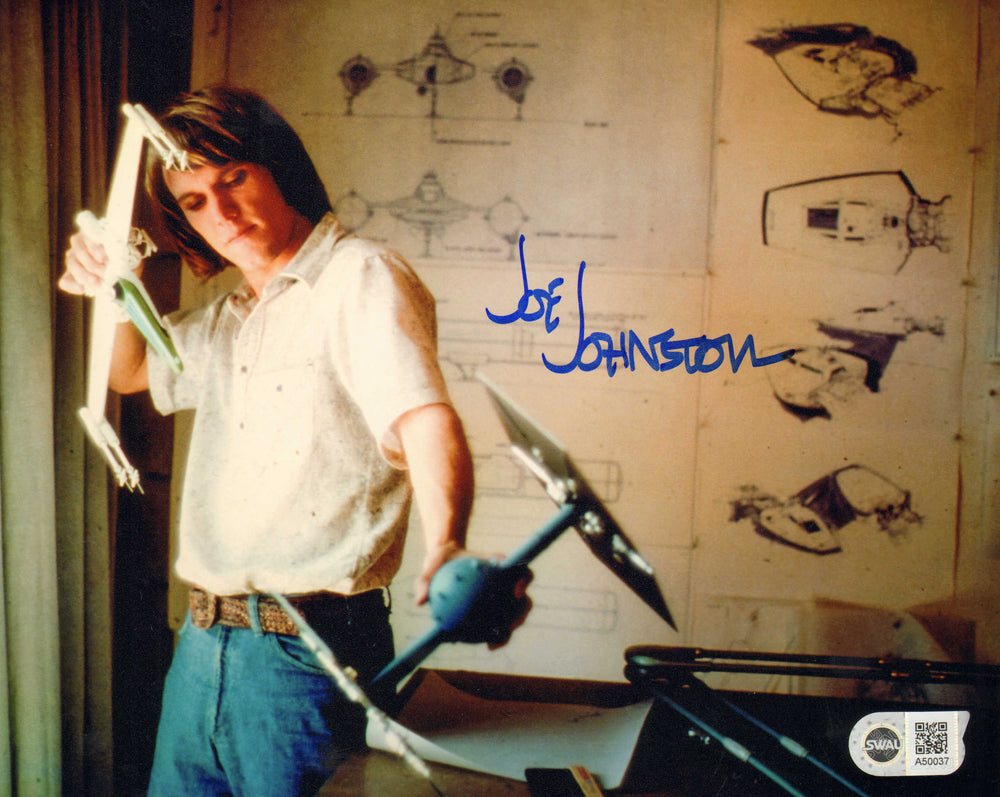 Joe Johnston Behind the Scenes of Star Wars (SWAU) Signed 8x10 Photo