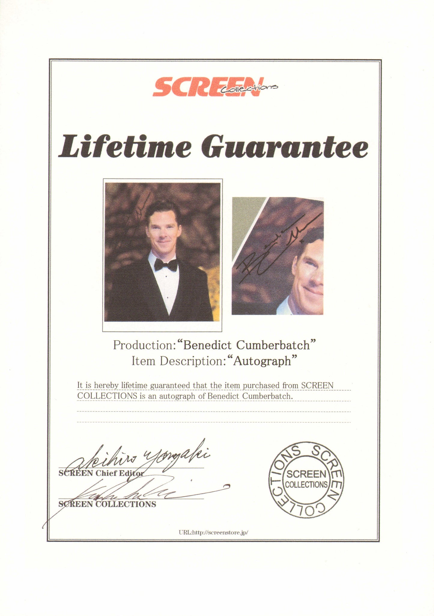 
                  
                    Benedict Cumberbatch from Doctor Strange, The Imitation Game, The Grinch, & The Power of the Dog Signed 8x10 Photo
                  
                