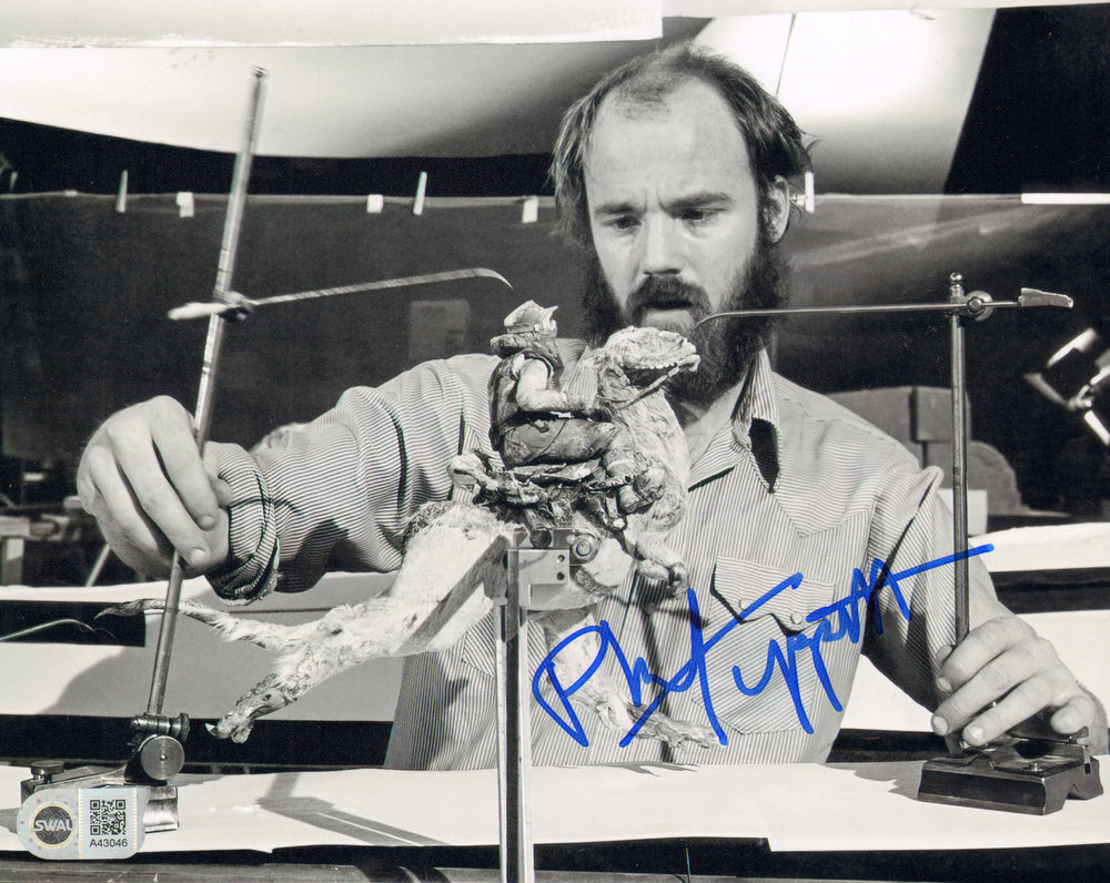 Phil Tippett Behind the Scenes of Star Wars (SWAU) Signed 8x10 Photo