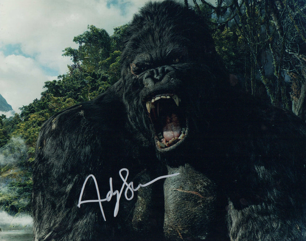 Andy Serkis as King Kong in Peter Jackson's King Kong Signed 11x14 Photo