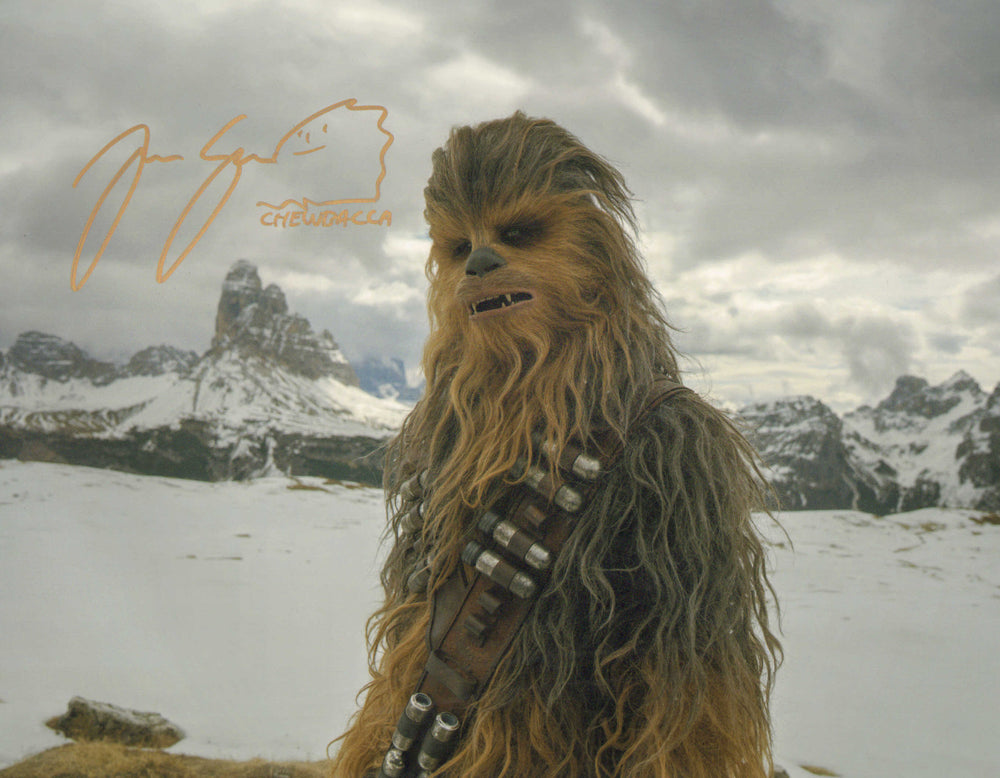 Joonas Suotamo as Chewbacca in Solo: A Star Wars Story Signed 11x14 Photo with Character Name