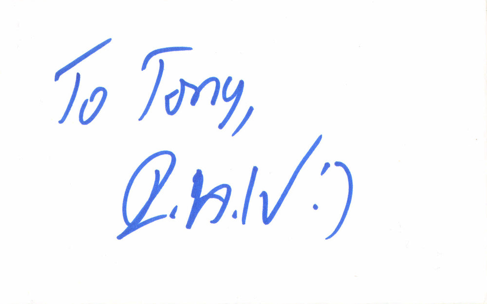 Isaac Hempstead Wright from Game of Thrones & The Boxtrolls Signed 4x5.5 Index Card