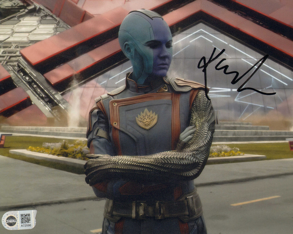 Karen Gillan as Nebula in Guardians of the Galaxy Vol. 3 (SWAU) Signed 8x10 Photo
