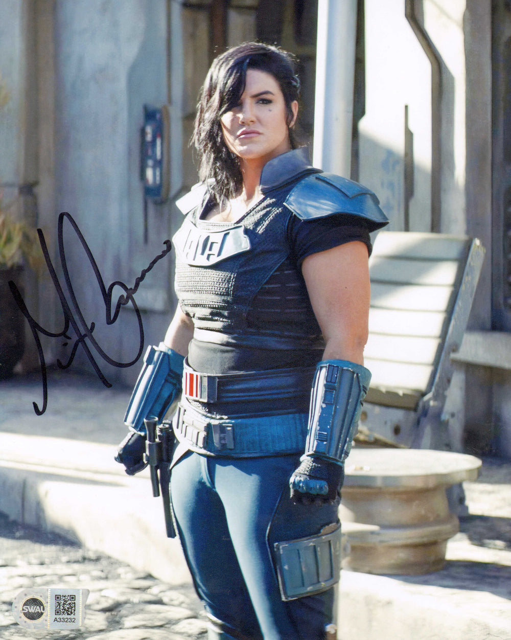 Gina Carano as Cara Dune in Star Wars: The Mandalorian (SWAU) Signed 8x10 Photo