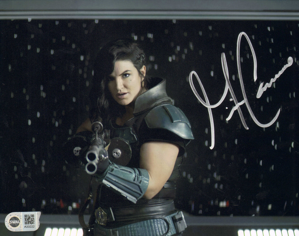 Gina Carano as Cara Dune in Star Wars: The Mandalorian (SWAU) Signed 8x10 Photo