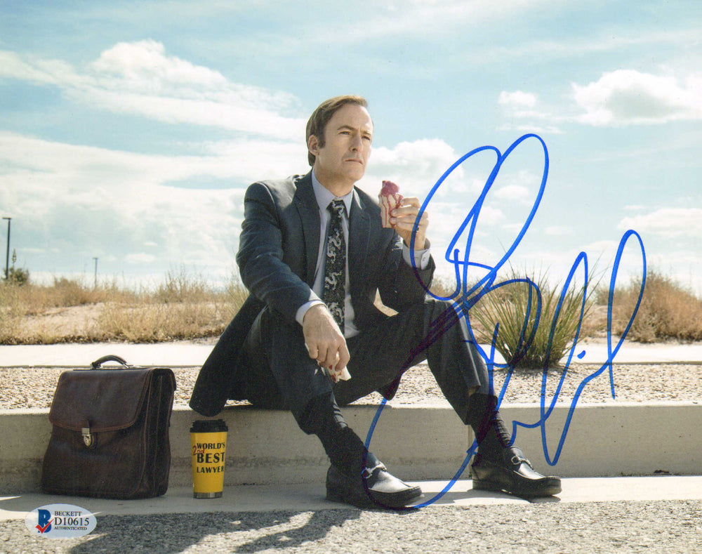 Bob Odenkirk as Saul Goodman In Better Call Saul (Beckett) Signed 8x10 Photo