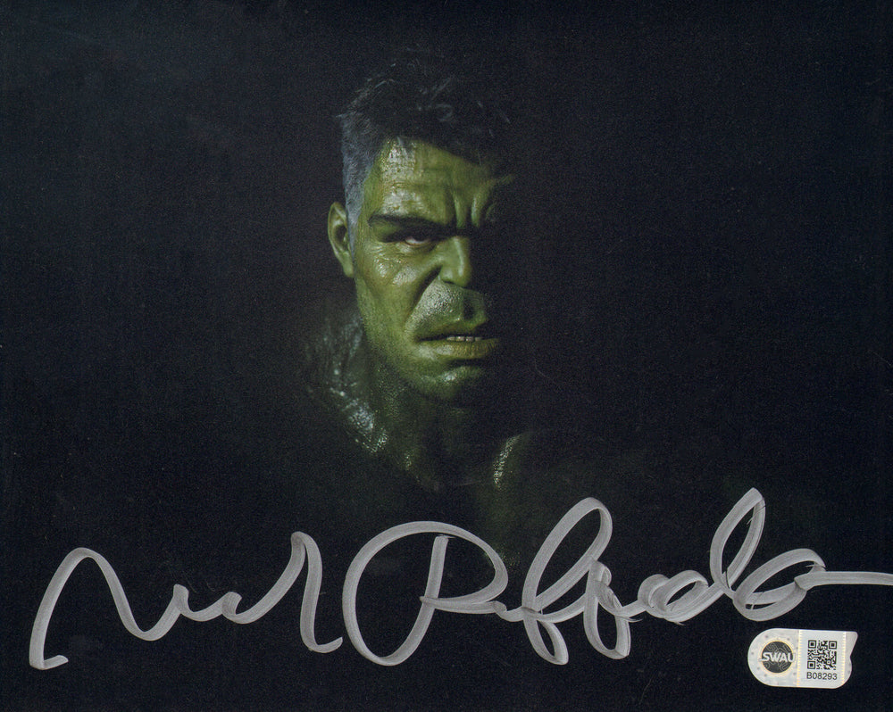 Mark Ruffalo as the Hulk in The Avengers (SWAU) Signed 8x10 Photo