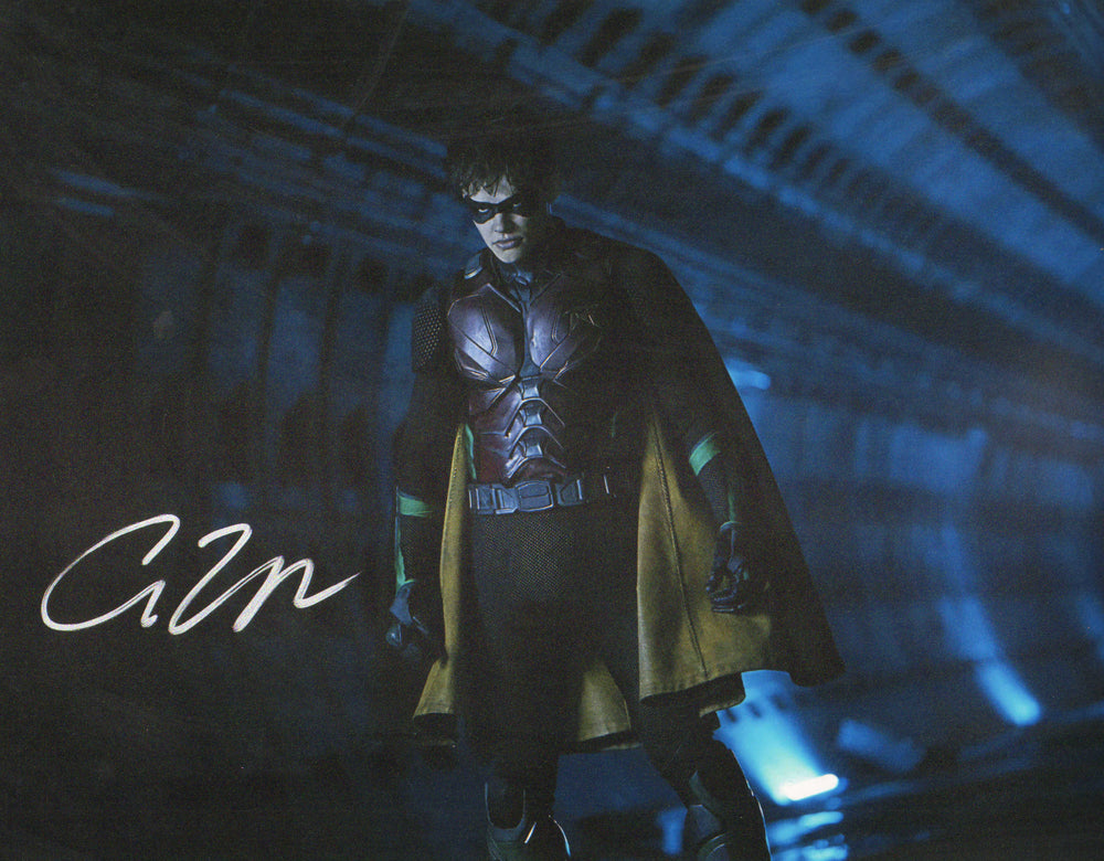 Curran Walters as Robin in Titans Signed 11x14 Photo