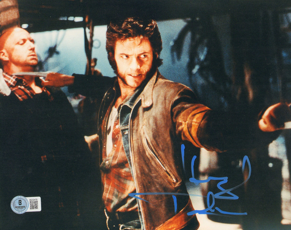 Hugh Jackman as Wolverine in X-Men Origins: Wolverine (Beckett) Signed 8x10 Photo